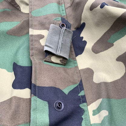 【中古品】【メンズ】 US ARMY 90s ECWCS GORE-TEX PARKA JACKET エクワックス ゴアテックス パーカージャケット ※ファー欠品 145-260615-vt-97-fuzh サイズ：L カラー：カーキカモ 万代Net店