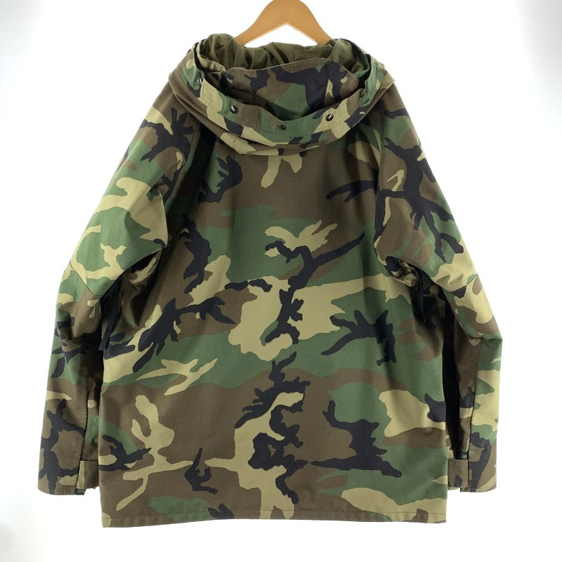 【中古品】【メンズ】 US ARMY 90s ECWCS GORE-TEX PARKA JACKET エクワックス ゴアテックス パーカージャケット ※ファー欠品 145-260615-vt-97-fuzh サイズ：L カラー：カーキカモ 万代Net店