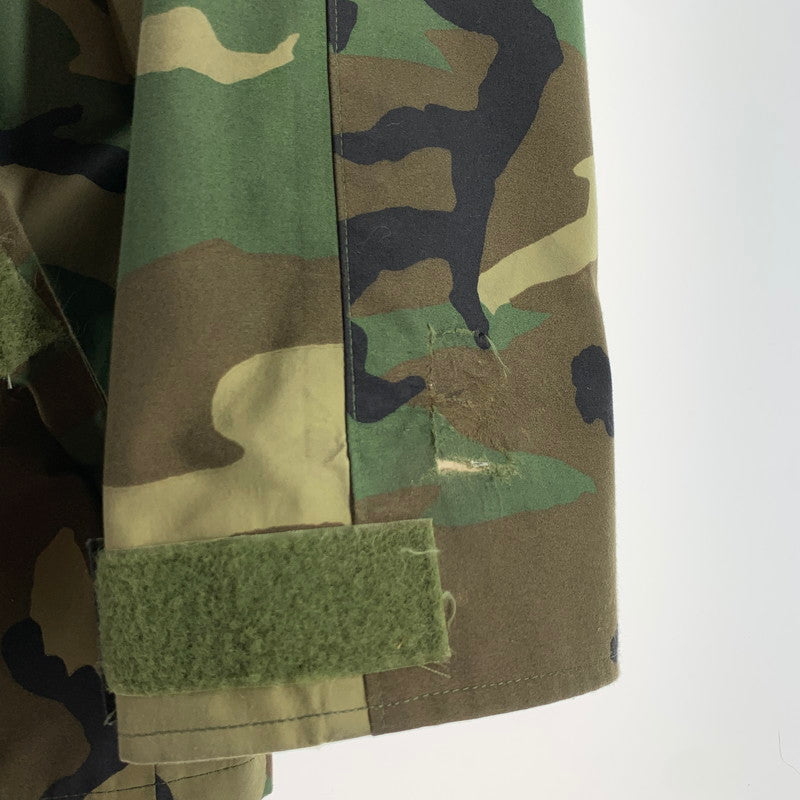 【中古品】【メンズ】 US ARMY 90s ECWCS GORE-TEX PARKA JACKET エクワックス ゴアテックス パーカージャケット ※ファー欠品 145-260615-vt-97-fuzh サイズ：L カラー：カーキカモ 万代Net店