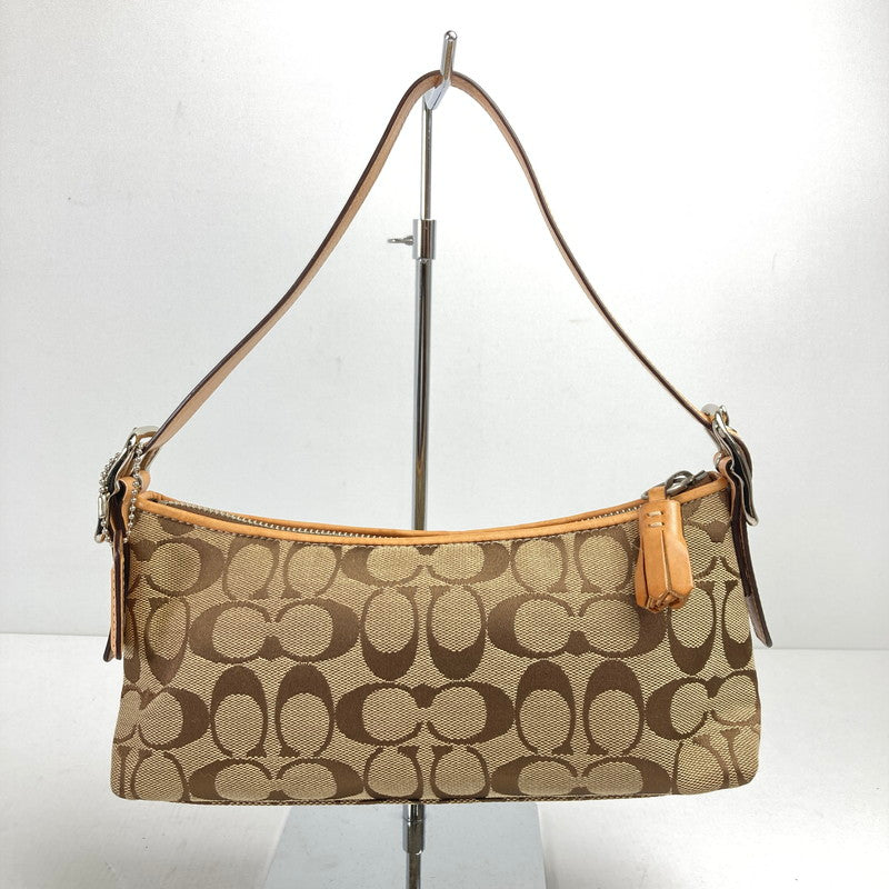 【中古品】【レディース】 COACH コーチ E05-8K01 ワンショルダーバッグ カラー BROWN カバン 180-260615-ky-05-fuzh 万代Net店