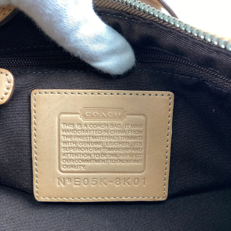 【中古品】【レディース】 COACH コーチ E05-8K01 ワンショルダーバッグ カラー BROWN カバン 180-260615-ky-05-fuzh 万代Net店