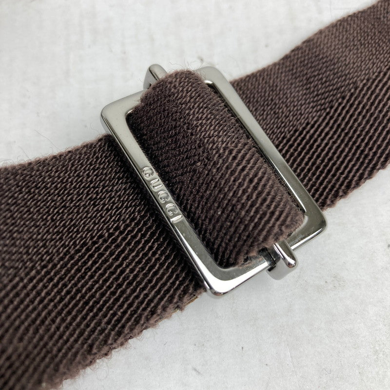 【中古品】【レディース】 GUCCI グッチ 141626 GG柄クロスボディショルダーバッグ カラー BROWN カバン 180-260615-ky-04-fuzh 万代Net店