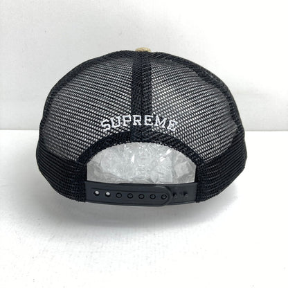 【中古美品】【メンズ】 SUPREME シュプリーム 26SS RAFFIA MESH BACK 5－PANEL TAN カラー BEIGE SIZE:F 185-260615-ky-07-fuzh 万代Net店
