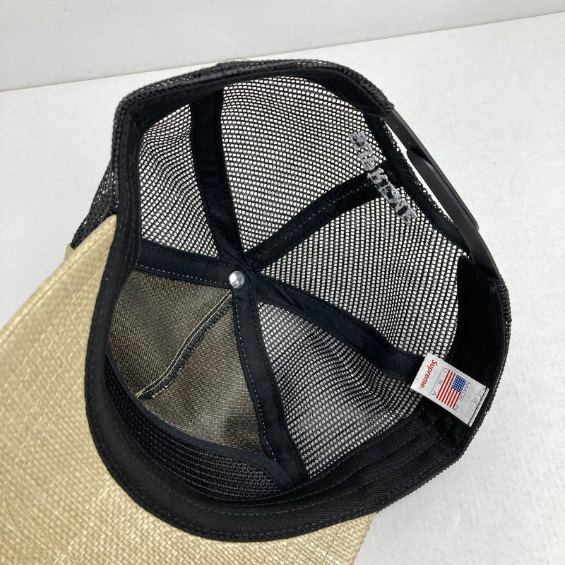 【中古美品】【メンズ】 SUPREME シュプリーム 26SS RAFFIA MESH BACK 5－PANEL TAN カラー BEIGE SIZE:F 185-260615-ky-07-fuzh 万代Net店