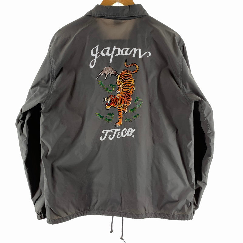【中古品】【メンズ】 TT&CO. COACH JACKET 02 Cement コーチジャケット セメント 145-260615-vt-98-fuzh サイズ：L カラー：グレー 万代Net店