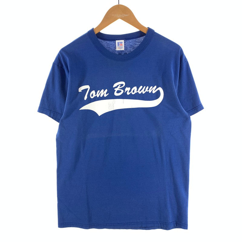 【中古品】【メンズ】 RUSSEL ATHLETIC 半袖Tシャツ 90s 古着 145-260927-gm-34-fuzh サイズ：M カラー：ブルー 万代Net店
