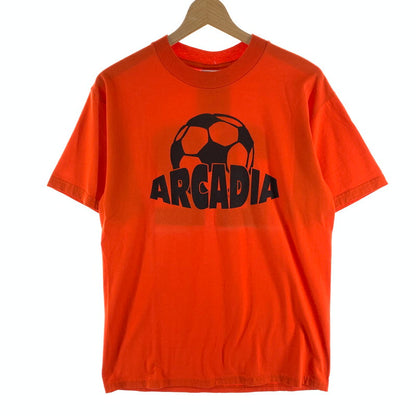 【中古品】【メンズ】 JERZEES 90年代 半袖Tシャツ 90s 古着 145-260927-gm-16-fuzh サイズ：M カラー：オレンジ 万代Net店