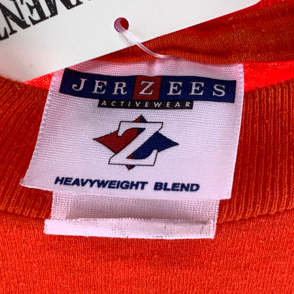 【中古品】【メンズ】 JERZEES 90年代 半袖Tシャツ 90s 古着 145-260927-gm-16-fuzh サイズ：M カラー：オレンジ 万代Net店
