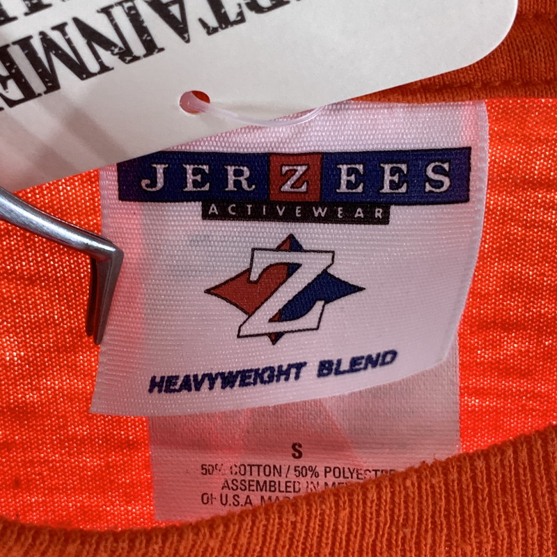 【中古品】【メンズ】 JERZEES 90年代 半袖Tシャツ 90s 古着 145-260927-gm-13-fuzh サイズ：S カラー：オレンジ 万代Net店