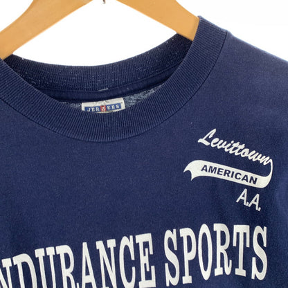 【中古品】【メンズ】 JERZEES 90年代 半袖Tシャツ 90s 古着 145-260927-gm-31-fuzh サイズ：S カラー：ネイビー 万代Net店