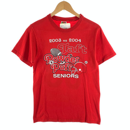 【中古品】【メンズ】 FRUIT OF THE LOOM 半袖Tシャツ 古着 145-260927-gm-06-fuzh サイズ：S カラー：レッド 万代Net店