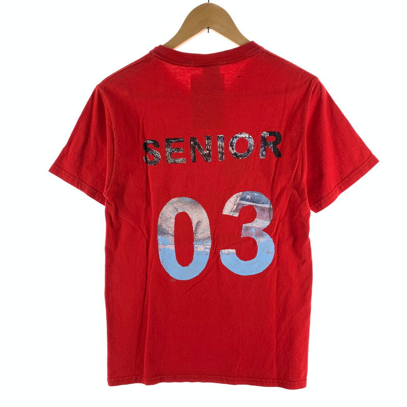 【中古品】【メンズ】 FRUIT OF THE LOOM 半袖Tシャツ 古着 145-260927-gm-06-fuzh サイズ：S カラー：レッド 万代Net店