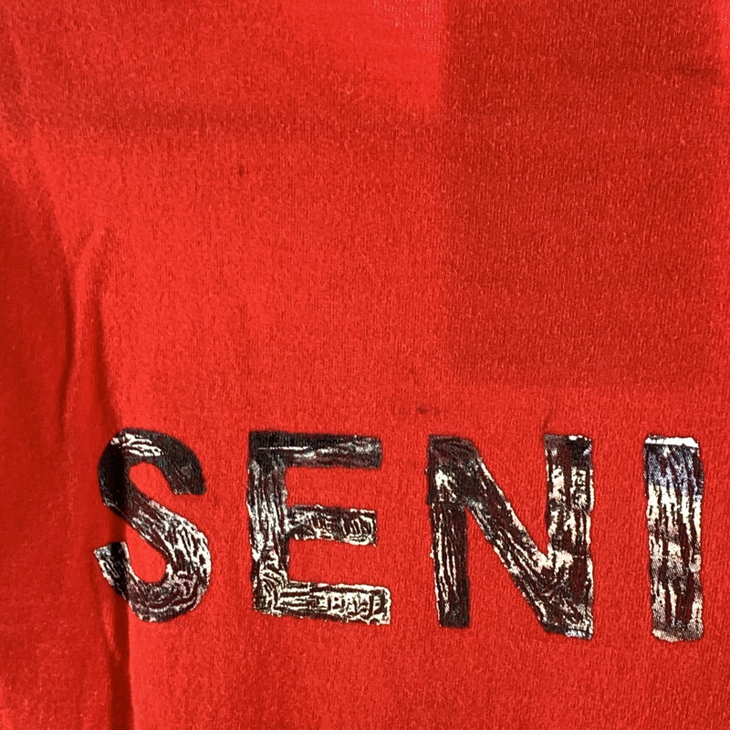 【中古品】【メンズ】 FRUIT OF THE LOOM 半袖Tシャツ 古着 145-260927-gm-06-fuzh サイズ：S カラー：レッド 万代Net店