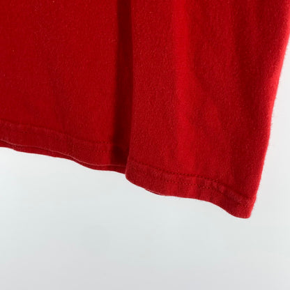 【中古品】【メンズ】 FRUIT OF THE LOOM 半袖Tシャツ 古着 145-260927-gm-06-fuzh サイズ：S カラー：レッド 万代Net店