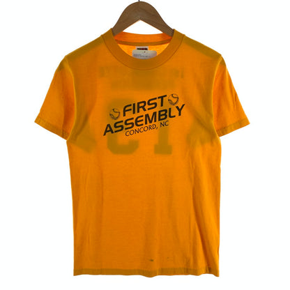 【中古品】【メンズ】 FRUIT OF LOOM 00年代 半袖Tシャツ 古着 145-260927-gm-47-fuzh サイズ：S カラー：イエロー 万代Net店