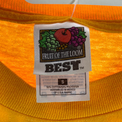 【中古品】【メンズ】 FRUIT OF LOOM 00年代 半袖Tシャツ 古着 145-260927-gm-47-fuzh サイズ：S カラー：イエロー 万代Net店
