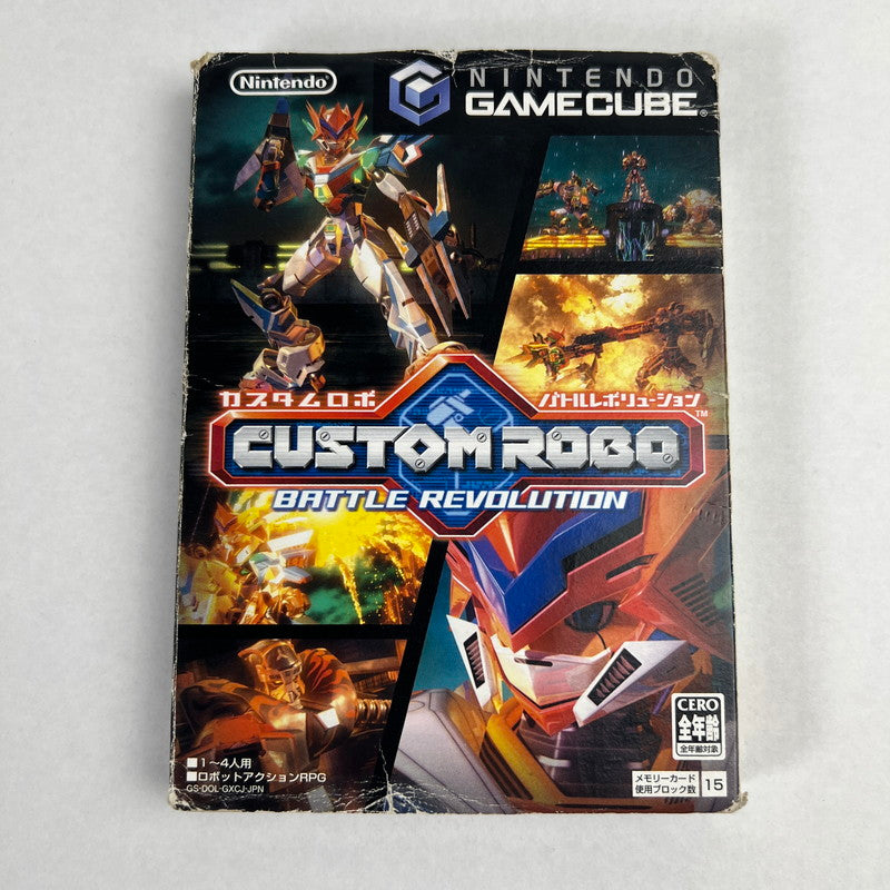 【中古品】 GC カスタムロボバトルレボリューション 箱・取説傷み [CERO区分_A / 全年齢対象商品] 023-260617-MO-05-fuz 万代Net店