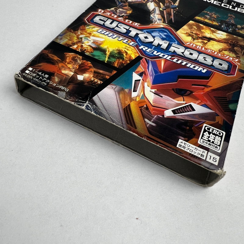 【中古品】 GC カスタムロボバトルレボリューション 箱・取説傷み [CERO区分_A / 全年齢対象商品] 023-260617-MO-05-fuz 万代Net店