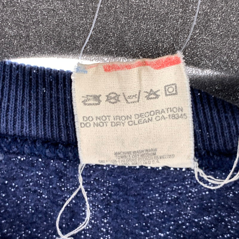 【中古品】【メンズ】 FRUIT OF THE LOOM フルーツオブザルーム 80年代 SWEAT SHIRT 80s スウェット 古着 145-261018-gm-13-fuzh サイズ：XL カラー：ネイビー 万代Net店