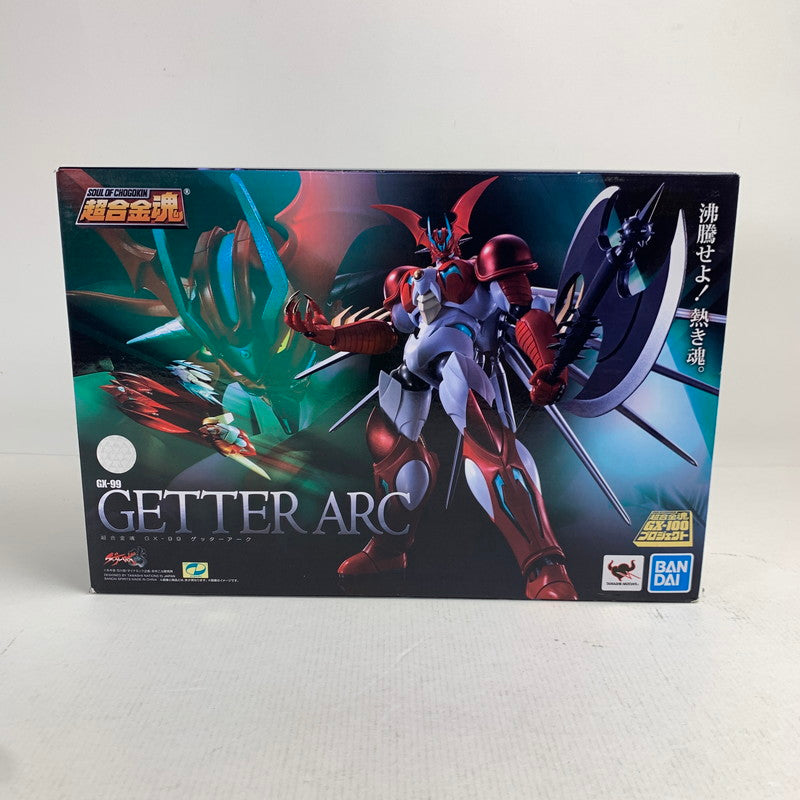 【中古美品】 未開封 超合金魂 ゲッターロボ GX-99 ゲッターアーク 箱傷みあり 057-260702-ky-12-fuzh 万代Net店
