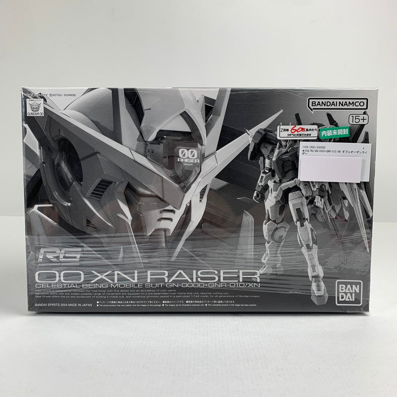 【中古品】 内装未開封 RG GN-0000+GNR-010 XN ダブルオーザンライザー 箱傷みあり 058-260711-io-14-fuzh 万代Net店