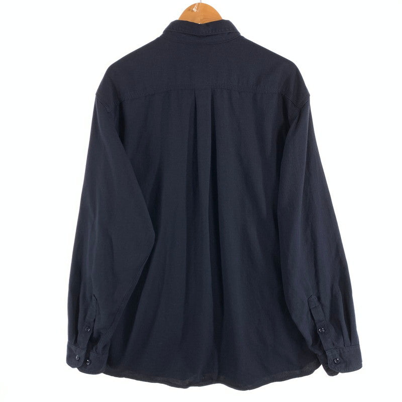 【中古品】【メンズ】 CARHARTT WORK SHIRT カーハート ワークシャツ 長袖シャツ ブランド 古着 145-260628-gm-14-fuz サイズ：不明 カラー：ネイビー 万代Net店