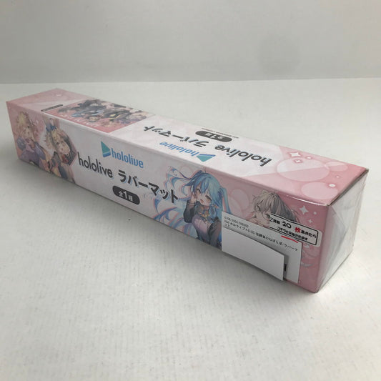 【中古美品】 ホロライブ×GiGO 放課後のねぽらぼ ラバーマット ※外箱に小さな傷みあり 054-260721-io-22-fuzh 万代Net店