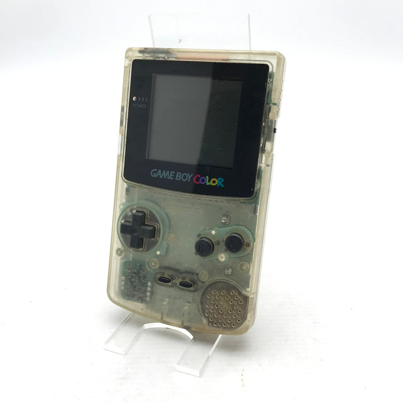 【中古品】 ゲームボーイ カラー 本体のみ クリアカラー スケルトン デザイン 023-260624-ky-08-fuz 万代Net店