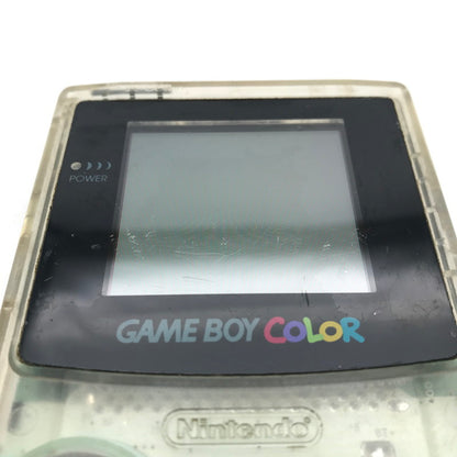 【中古品】 ゲームボーイ カラー 本体のみ クリアカラー スケルトン デザイン 023-260624-ky-08-fuz 万代Net店