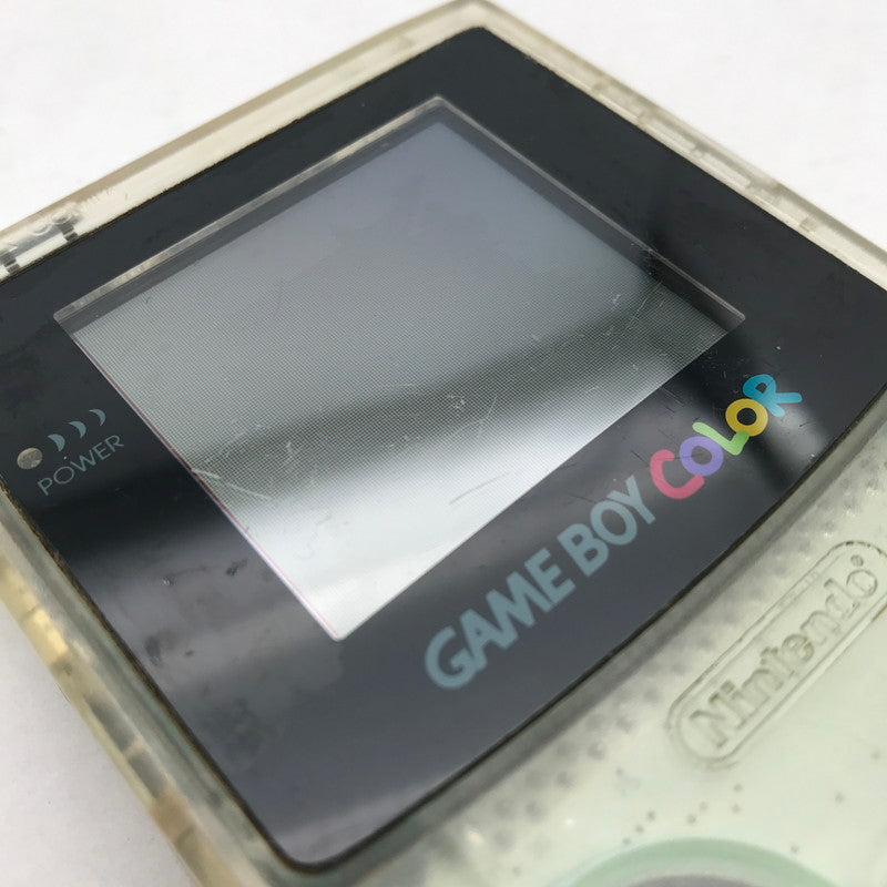 【中古品】 ゲームボーイ カラー 本体のみ クリアカラー スケルトン デザイン 023-260624-ky-08-fuz 万代Net店