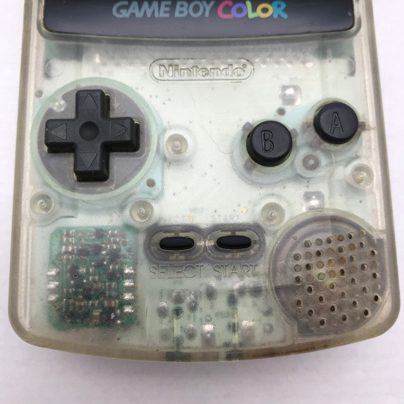 【中古品】 ゲームボーイ カラー 本体のみ クリアカラー スケルトン デザイン 023-260624-ky-08-fuz 万代Net店