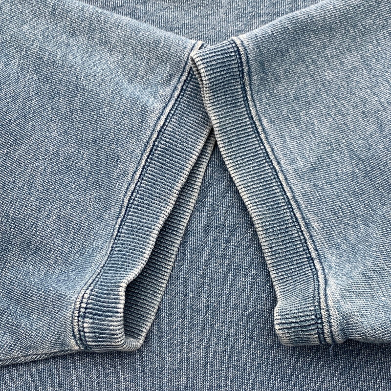 【中古品】【メンズ】 STUSSY ステューシー 半袖スウェット 半袖Tシャツ カットソー ブランド 古着 142-260628-gm-03-fuz サイズ：L カラー：ブルー 万代Net店