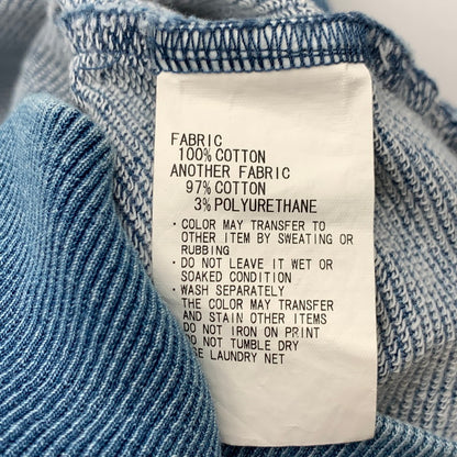 【中古品】【メンズ】 STUSSY ステューシー 半袖スウェット 半袖Tシャツ カットソー ブランド 古着 142-260628-gm-03-fuz サイズ：L カラー：ブルー 万代Net店