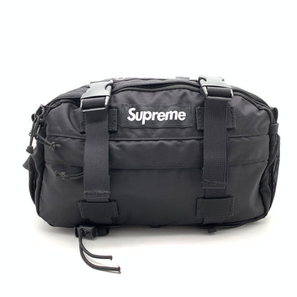 【中古品】【メンズ】 SUPREME 19AW WAIST BAG シュプリーム ウエストバッグ ボディバッグ ブランド カバン 188-260627-gm-38-fuz カラー：ブラック 万代Net店