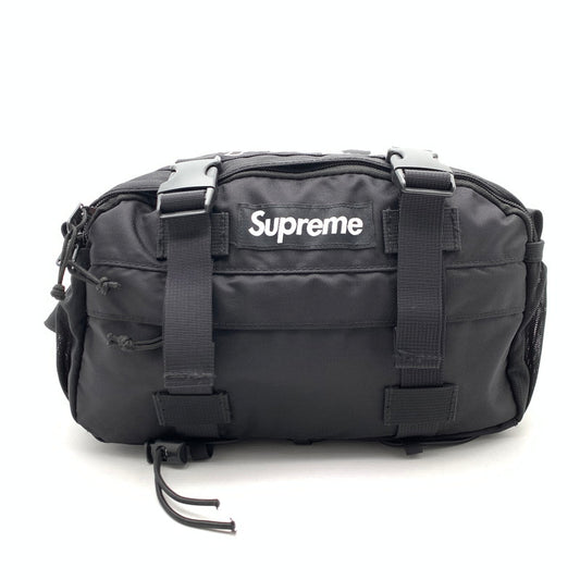 【中古品】【メンズ】 SUPREME 19AW WAIST BAG シュプリーム ウエストバッグ ボディバッグ ブランド カバン 188-260627-gm-38-fuz カラー：ブラック 万代Net店