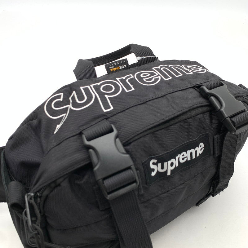 【中古品】【メンズ】 SUPREME 19AW WAIST BAG シュプリーム ウエストバッグ ボディバッグ ブランド カバン 188-260627-gm-38-fuz カラー：ブラック 万代Net店
