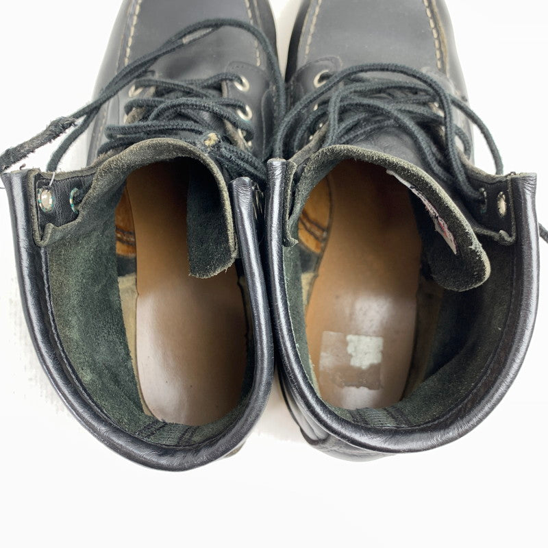 【中古品】【メンズ】 REDWING レットウィング アイリッシュセッター 本体のみ 靴 ブーツ 164-260727-ny-02-fuzh サイズ：7H(25.5cm) カラー：ブラック 万代Net店
