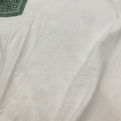 【中古品】【メンズ】 KAPITAL キャピタル バンダナHUGE Tシャツ WHITE SIZE:3 汚れあり 145-260617-io-06-fuzh 万代Net店