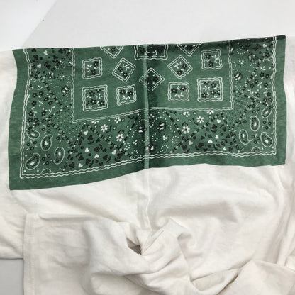 【中古品】【メンズ】 KAPITAL キャピタル バンダナHUGE Tシャツ WHITE SIZE:3 汚れあり 145-260617-io-06-fuzh 万代Net店
