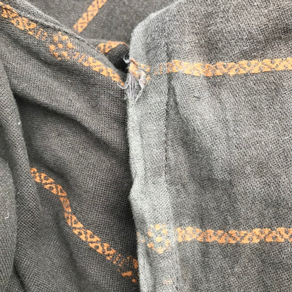【中古品】【メンズ】 KAPITAL キャピタル 綿麻シャムストライプイージーパンツ ズボン BROWN SIZE:L ほつれ・シミあり・ボタン塗装剥がれあり 156-260617-io-09-fuzh 万代Net店