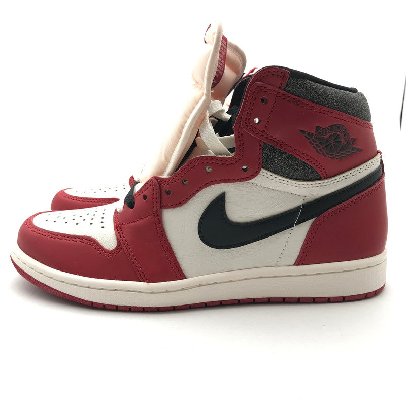 【中古美品】【メンズ】 NIKE ナイキ DZ5485-612 AIR JORDAN 1 HIGH OG "LOST & FOUND CHICAGO" RED.WHITE 27.0cm 黒タグ・シューレース・包み紙・箱有 スニーカー 靴 スレあり 160-260617-io-11-fuzh 万代Net店