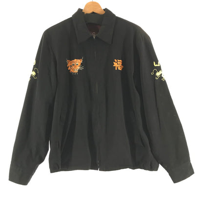 【中古品】【メンズ】 WAIPER.INC ワイパー 25WP115 SOUVENIR VIETNAM JACKET スーベニア ベトナム ジャケット 上着 BLACK SIZE:S ※汚れ・スレ・使用感有 145-260617-io-07-fuzh 万代Net店