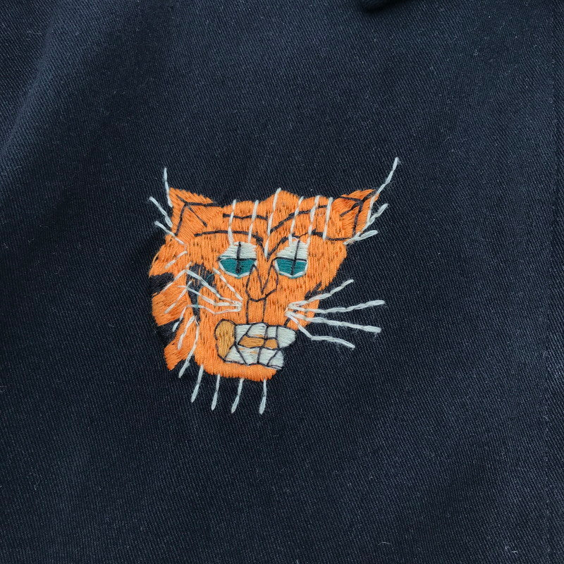 【中古品】【メンズ】 WAIPER.INC ワイパー 25WP115 SOUVENIR VIETNAM JACKET スーベニア ベトナム ジャケット 上着 BLACK SIZE:S ※汚れ・スレ・使用感有 145-260617-io-07-fuzh 万代Net店