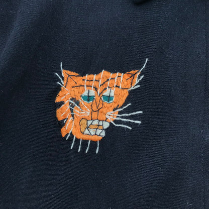 【中古品】【メンズ】 WAIPER.INC ワイパー 25WP115 SOUVENIR VIETNAM JACKET スーベニア ベトナム ジャケット 上着 BLACK SIZE:S ※汚れ・スレ・使用感有 145-260617-io-07-fuzh 万代Net店
