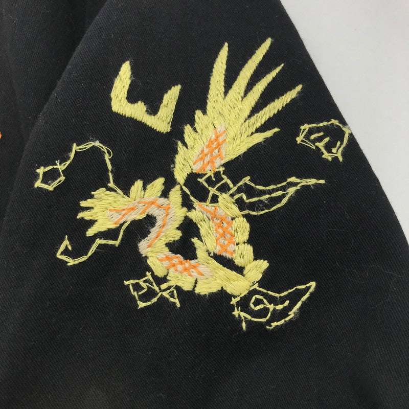 【中古品】【メンズ】 WAIPER.INC ワイパー 25WP115 SOUVENIR VIETNAM JACKET スーベニア ベトナム ジャケット 上着 BLACK SIZE:S ※汚れ・スレ・使用感有 145-260617-io-07-fuzh 万代Net店
