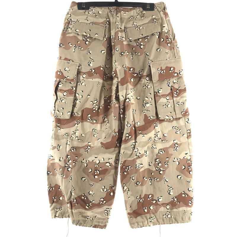 【中古品】【メンズ】 NEEDLES×BEAMSBOY ニードルズ×ビームスボーイ KP375 ヒザデルカーゴパンツ ズボン パンツ BEIGE CAMO SIZE:M 151-260617-io-08-fuzh 万代Net店