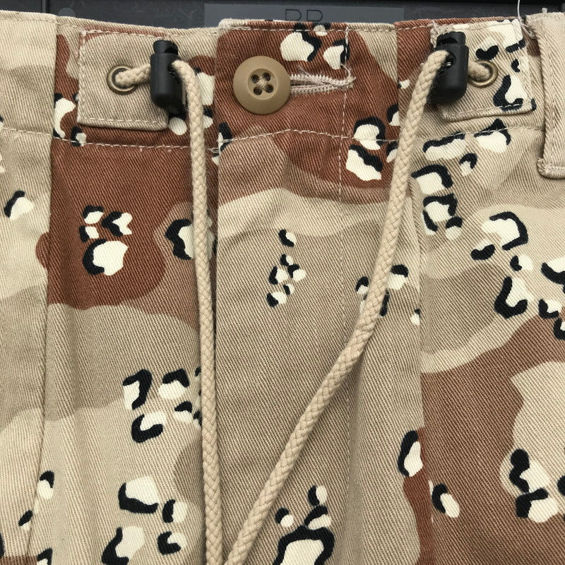 【中古品】【メンズ】 NEEDLES×BEAMSBOY ニードルズ×ビームスボーイ KP375 ヒザデルカーゴパンツ ズボン パンツ BEIGE CAMO SIZE:M 151-260617-io-08-fuzh 万代Net店
