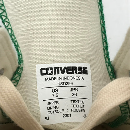 【中古美品】【メンズ】 CONVERSE ADDICT コンバース アディクト 1SD399 CHUCK TAYLOR CANVAS OX GREEN 26.0cm 箱有 スニーカー 靴 箱傷みあり 162-260617-io-10-fuzh 万代Net店