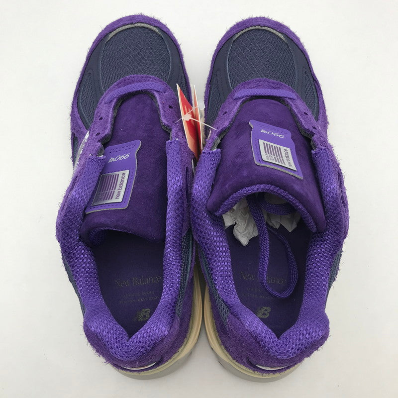 【中古美品】【メンズ】 NEW BALANCE ニューバランス 990V4 PURPLE SUEDE 25.0㎝ 箱付属 スニーカー 靴 162-260617-io-16-fuzh 万代Net店