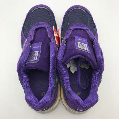 【中古美品】【メンズ】 NEW BALANCE ニューバランス 990V4 PURPLE SUEDE 25.0㎝ 箱付属 スニーカー 靴 162-260617-io-16-fuzh 万代Net店